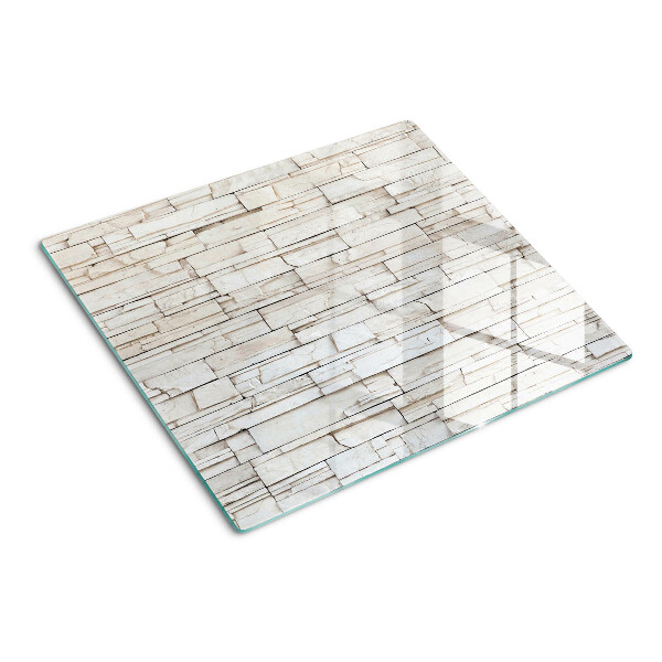 Glass kitchen board Slate stone