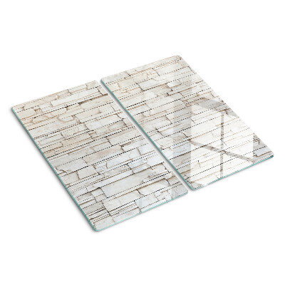Glass kitchen board Slate stone