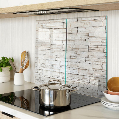 Glass kitchen board Slate stone