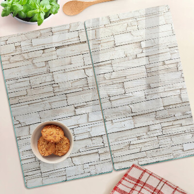 Glass kitchen board Slate stone