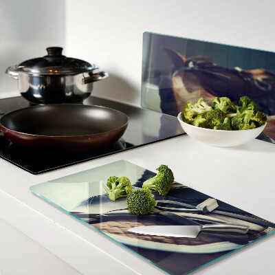 Glass chopping board Horses and riding accessories
