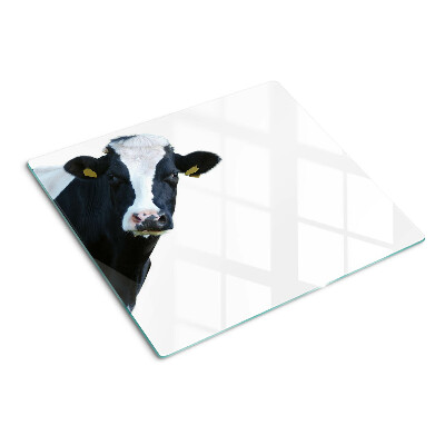 Glass kitchen board Interesting cow