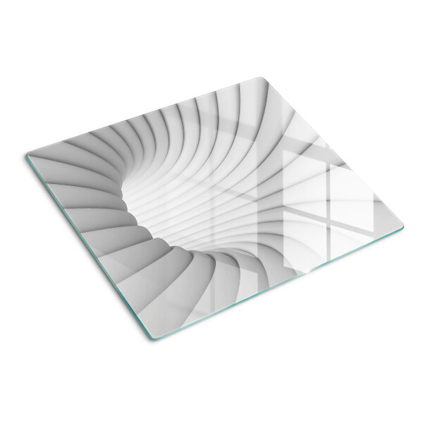 Glass chopping board Spiral interior