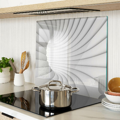 Glass chopping board Spiral interior