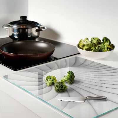 Glass chopping board Spiral interior