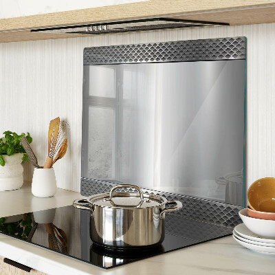 Glass kitchen board Diamond mesh