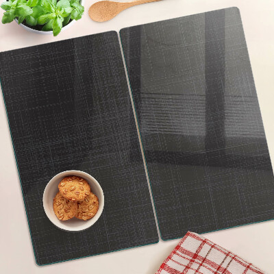 Glass chopping board Geometry of lines and shadows