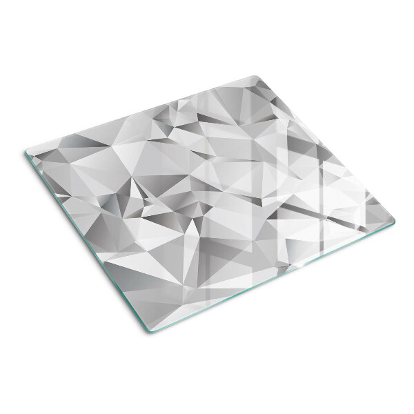 Glass chopping board Diamond pattern