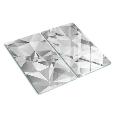 Glass chopping board Diamond pattern