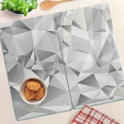 Glass chopping board Diamond pattern