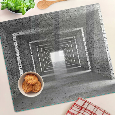 Glass chopping board The illusion of depth in architecture