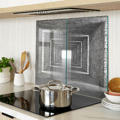 Glass chopping board The illusion of depth in architecture