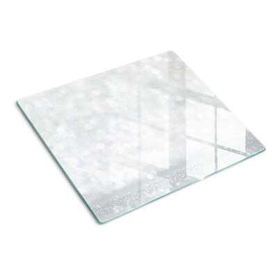 Glass kitchen board Glittering bokeh with light effect