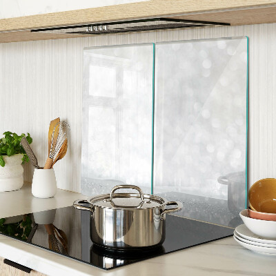 Glass kitchen board Glittering bokeh with light effect