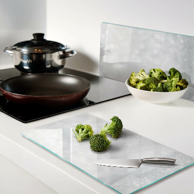 Glass kitchen board Glittering bokeh with light effect