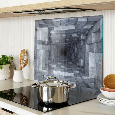 Glass chopping board Deep Hole Illusion