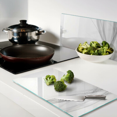Glass chopping board Abstract lines and waves