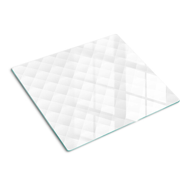 Glass chopping board Rhombus pattern