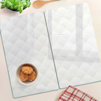 Glass chopping board Rhombus pattern