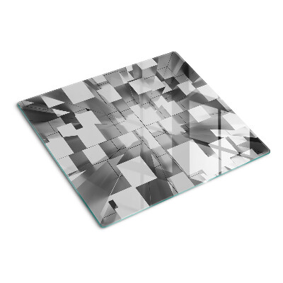 Glass chopping board Abstract geometric shapes