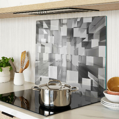 Glass chopping board Abstract geometric shapes