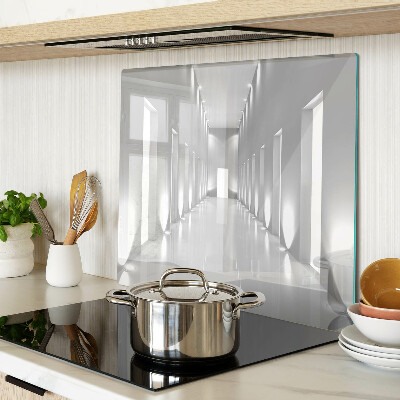Glass chopping board Abstract Light Maze