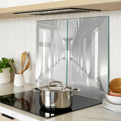 Glass chopping board Abstract Light Maze