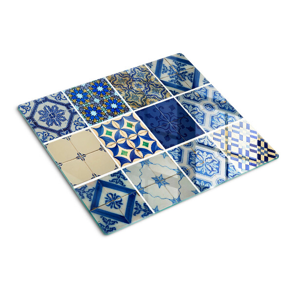 Glass kitchen board Mosaic tile pattern