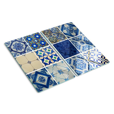 Glass kitchen board Mosaic tile pattern