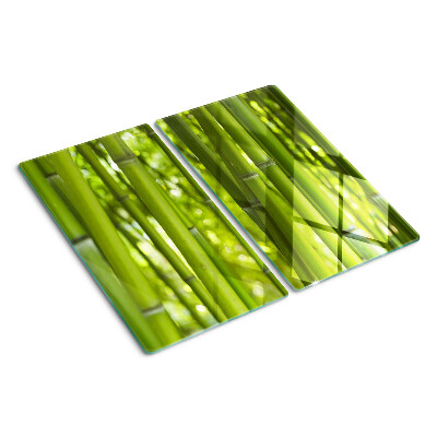 Glass kitchen board Bamboo forest