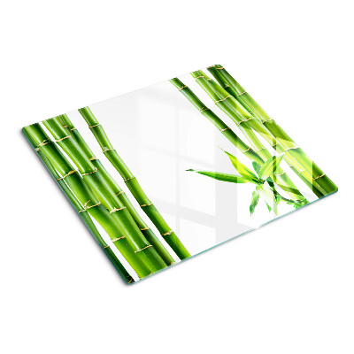 Glass chopping board Bamboo in green shades