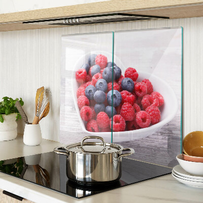 Glass chopping board Heart-shaped fruits