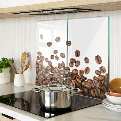 Glass chopping board Coffee beans