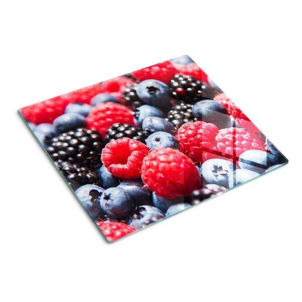 Glass chopping board Forest fruits