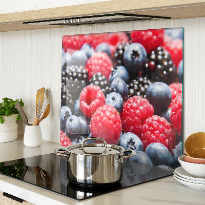 Glass chopping board Forest fruits