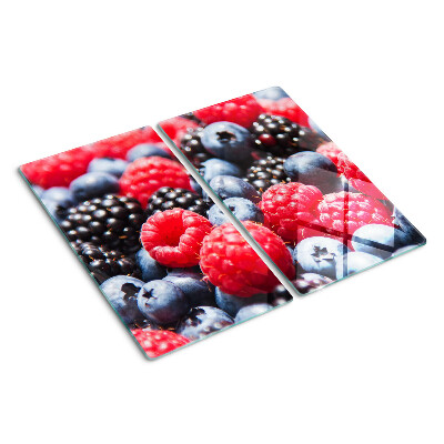 Glass chopping board Forest fruits