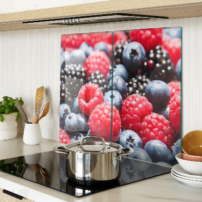 Glass chopping board Forest fruits