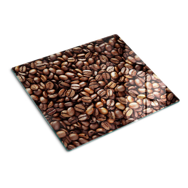 Glass kitchen board Coffee beans