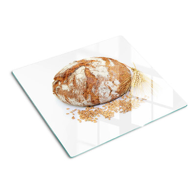 Glass kitchen board Bread and cereals