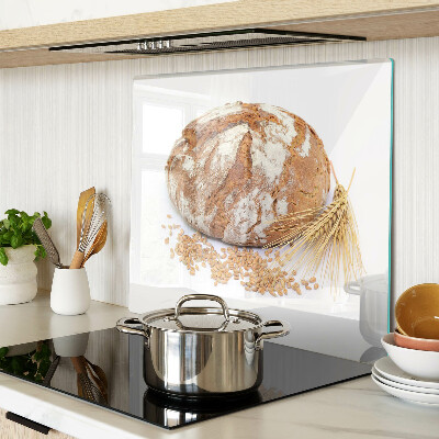 Glass kitchen board Bread and cereals