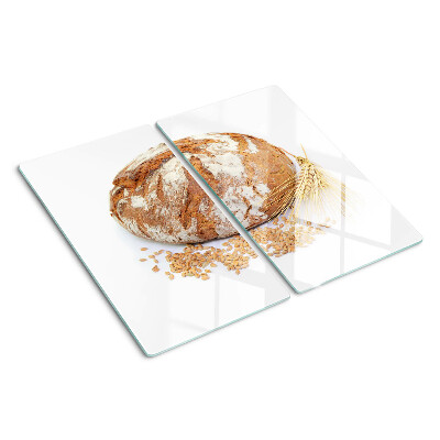Glass kitchen board Bread and cereals
