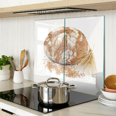 Glass kitchen board Bread and cereals