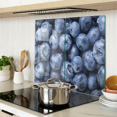Glass kitchen board Forest berries