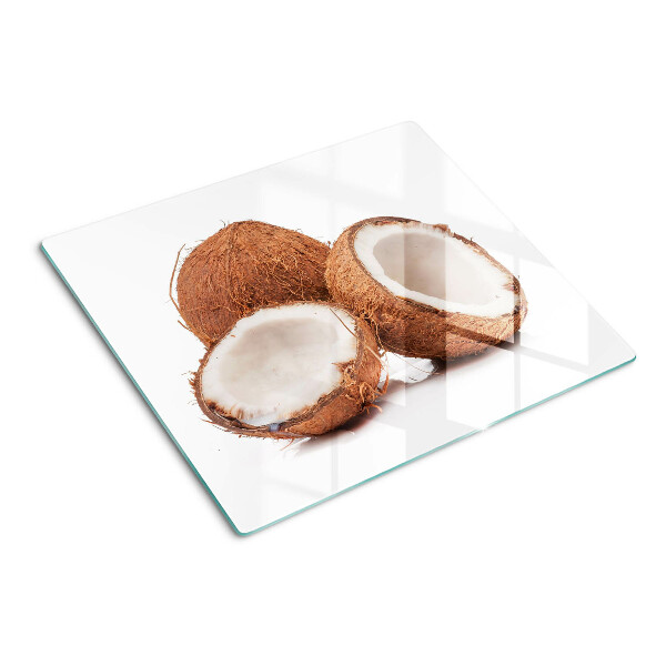 Glass chopping board Coconut flies