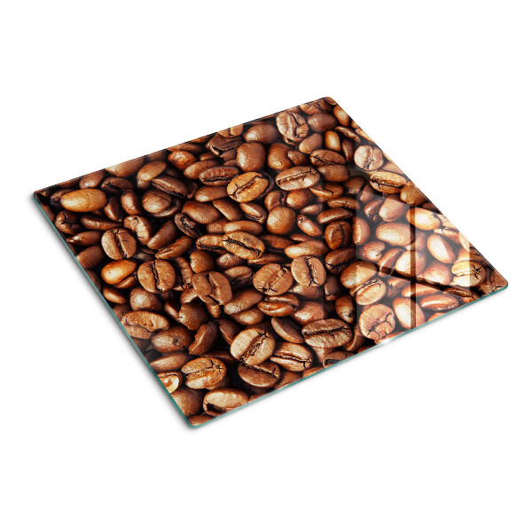 Glass kitchen board Coffee beans