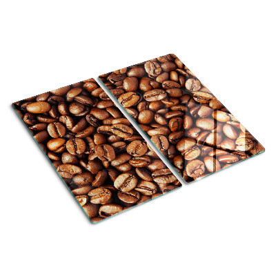 Glass kitchen board Coffee beans