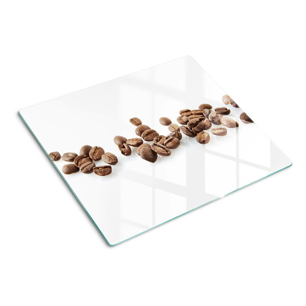 Glass kitchen board Coffee beans