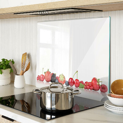 Glass kitchen board Forest fruits