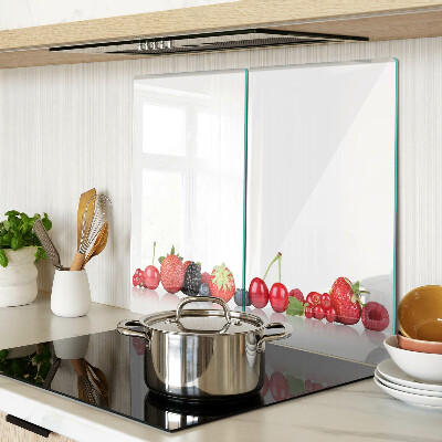 Glass kitchen board Forest fruits