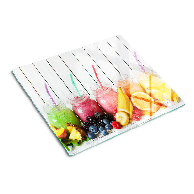 Glass chopping board Fruit cocktails with additives